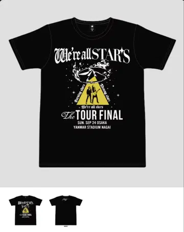 B'z Pleasure 2023 파이널 티셔츠 XL 블랙