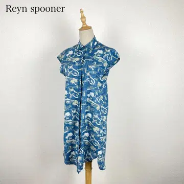 reyn spooner 튜닉 원피스 다소 비침 있음 린넨 혼방
