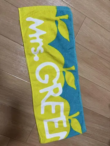 Mrs.GREEN APPLE 카지카지 타월 머플러 타월