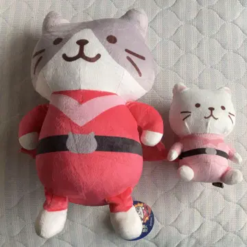 후쿠후쿠 냥코 냥 레인저 봉제 인형,