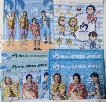 Mrs.GREEN APPLE 로손 비주얼 시트 2세트