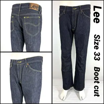 Lee 30102 부츠 컷 논 스트레치 사이즈 33 82cm