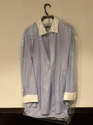 Maker's Shirt 스카이블루 긴팔 셔츠