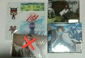 LiSA 아크릴 스탠드 CD 2장