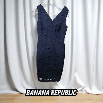 '새상품급' BANANA REPUBLIC 네이비 타이트 드레스