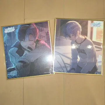 프로세카 아오야기 토야 겨울 색지 2장
