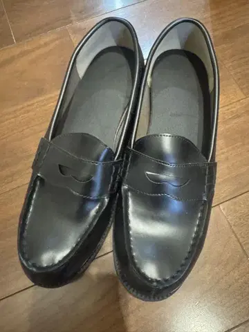 HARVARD 블랙 로퍼 25cm