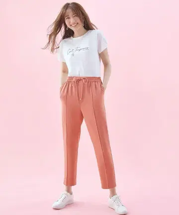 anysis 야미츠 깔끔한 팬츠 오렌지 택 포함 새상품