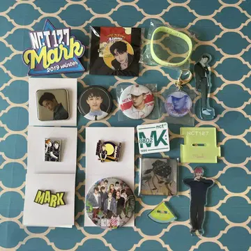 NCT 마크 공식 굿즈 세트 15종