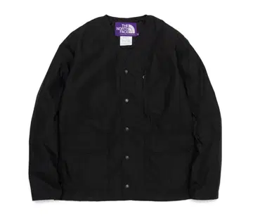 THE NORTH FACE 퍼플 라벨 블랙 사이즈 L.
