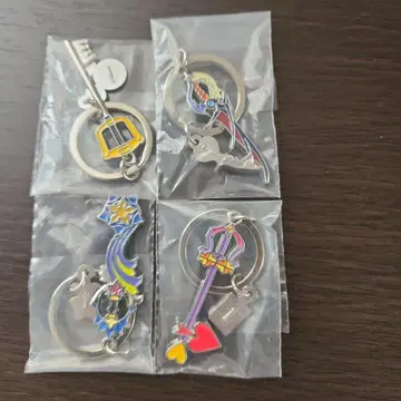 킹덤하츠 제일복권 G상 키블레이드 참 컬렉션 4점