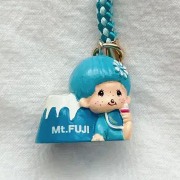 현지 몬치치 후지산 한정판 monchhichi 네츠케 스트랩