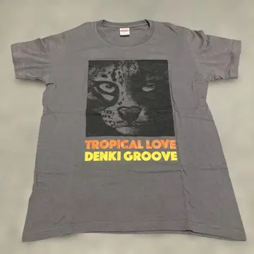Tropical Love Denki Groove 티셔츠 L 사이즈 그레이