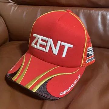 zent 젠트 셀모 팀 팀 캡 빨간색 메쉬 캡 렉서스