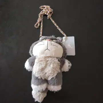 디즈니 스토어 루시퍼 봉제 인형 체인 미니 백
