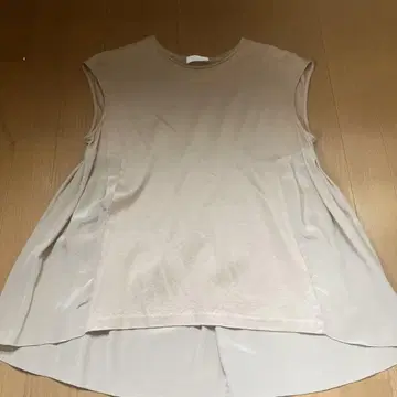 Ballisey 슬리브리스 탑 베이지