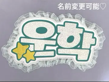 네임 보드 운학 보넥도 boynextdoor 실버 홀로그램
