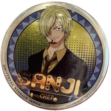 유니버셜 스튜디오 재팬 ONE PIECE 2025 캔뱃지 상디 4758