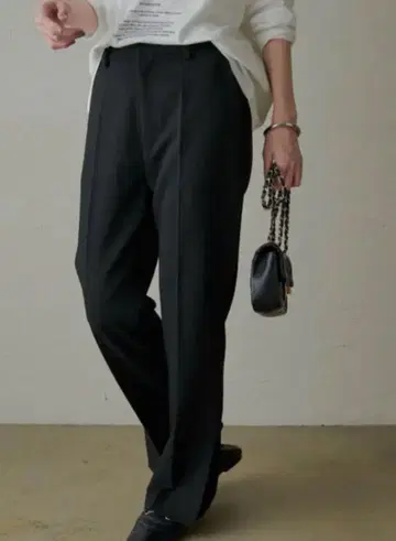 Loungedress 슬릿 팬츠