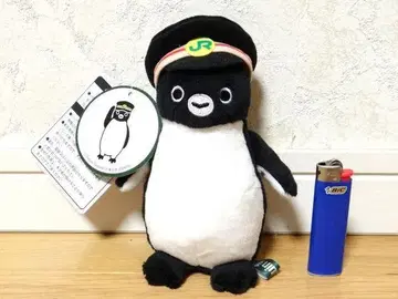새상품 JR 동일본 Suica 펭귄 역무원 마스코트 봉제 인형