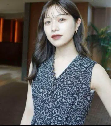 l'or 플라워 자카드 드레스