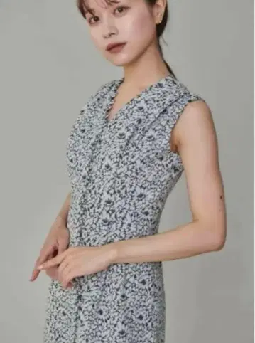l'or 로르 플라워 자카드 드레스