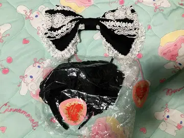 BABY 카메론 머리띠 블랙 화이트 블랙 세트 택 포함