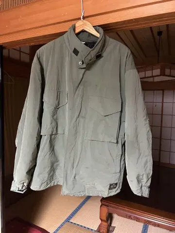 Schott 밀리터리 자켓 m65 올리브 그린