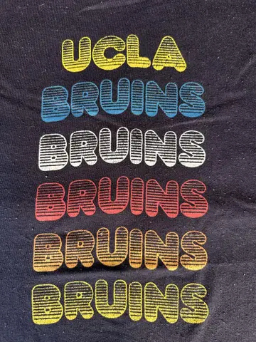 UCLA Bruins 티셔츠 네이비