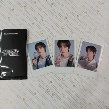 BTS JIN RUNSEOKJIN 일본 한정판 인스턴트 사진 3장