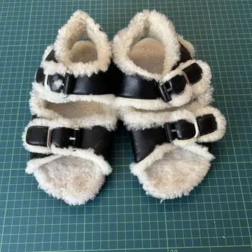 DEUXIEME CLASSE 취급 퍼 샌들 fur deluxe