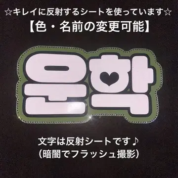 네임 보드 BOYNEXTDOOR 보이넥 보넥도 운학 네무보 반사 시트