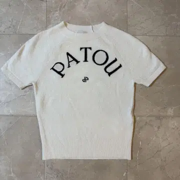 정품 PATOU 화이트 반팔