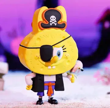 Popmart labubu 스폰지밥 피규어 시크릿