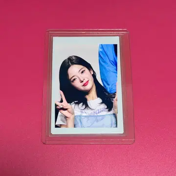 itzy Girls Will Be Girls 리아 친필 사인 폴라로이드