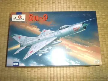 A 모델 1/72 수호이 Su-9 피쉬 포트 러시아 Amodel