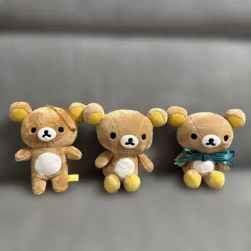 리락쿠마 봉제 인형 3종 세트