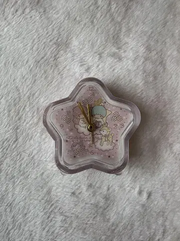 키키라라 별 모양 탁상시계