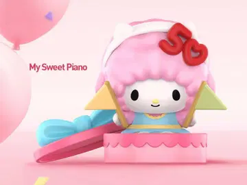 POPMART 팝마트 sanrio 50th 마이 스위트 피아노