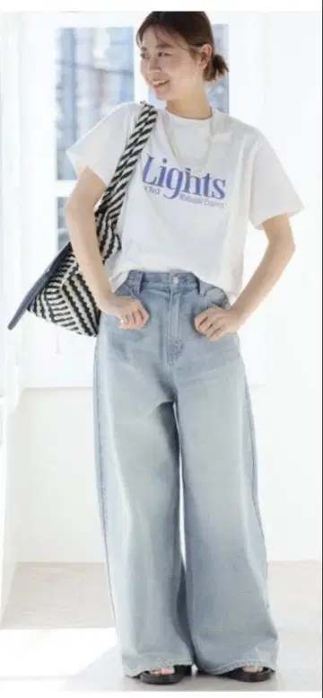 저널 스탠다드 레리움 배기 데님