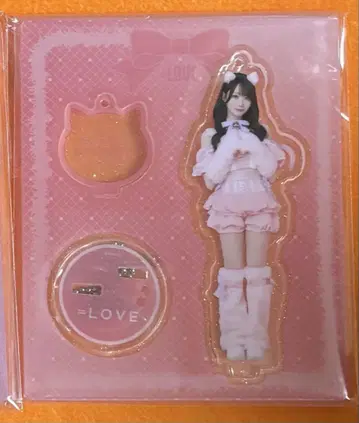 오타니 에미리 아크릴 스탠드 고양이 의상 이코러브 아크릴 스탠드