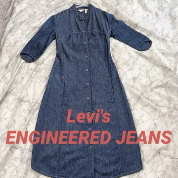 리바이스 ENGINEERED JEANS 데님 셔츠 원피스 S