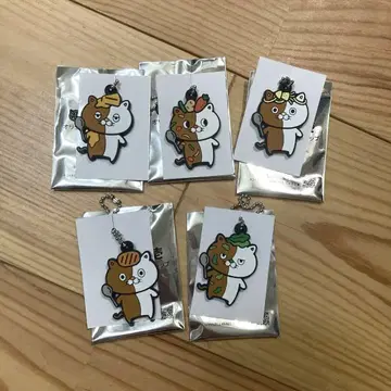 CoCo 고양이 이치 키링 5개 세트 새상품