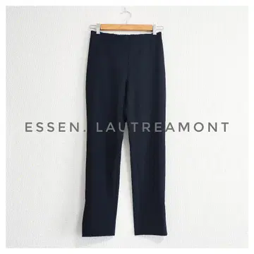 새상품급 ESSEN. LAUTREAMONT 사이드 슬릿 레깅스 팬츠 블랙
