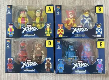 해피 복권 X-MEN 엑스맨 베어브릭 8개 BE@RBRICK
