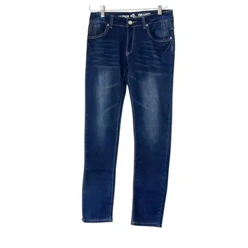 JAPAN BRAND 벚꽃 스키니 데님 인디고 일본풍 패턴 sakura