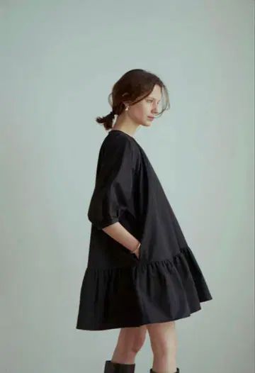 CLANE 클라네 퍼프 미니 원피스