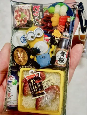 가챠 파우치 일식 일본식 일본풍 미니어처
