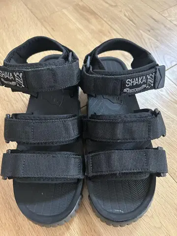 SHAKA NEO BUNGY 23cm 블랙 샤카 스포츠 샌들