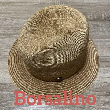 [새상품급]Borsalino 18.57 볼사리노 파나마 모자 밀짚모자